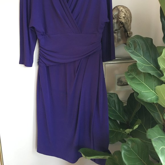 Suzi Chin for Maggy Boutique Faux-Wrap Dress - Picture 2 of 3